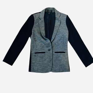 J. Crew Gray and Black Blazer